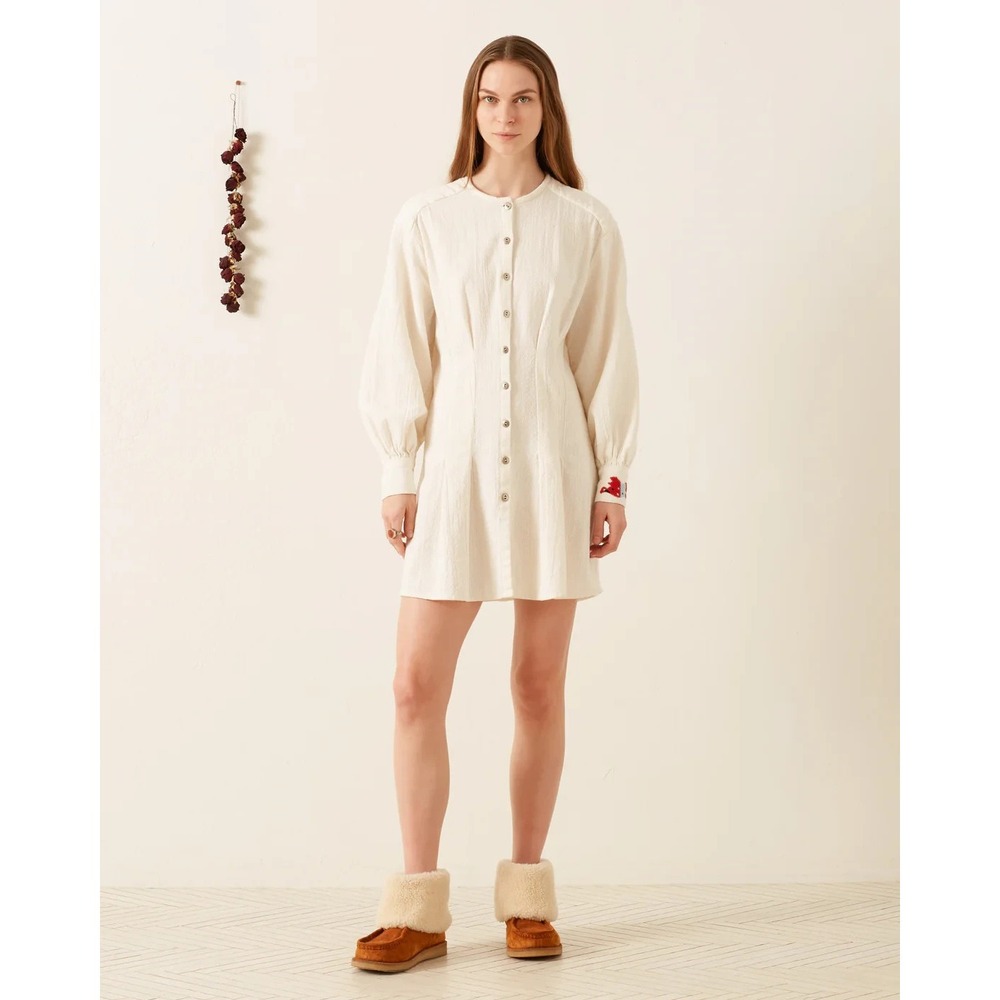 New NWT Alix of Bohemia Dress Snow Quincy Sun